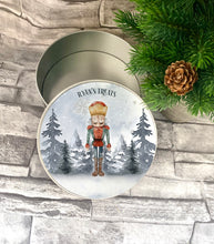 Load image into Gallery viewer, Christmas Nutcracker Treat Tin
