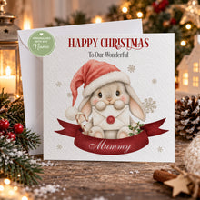 Load image into Gallery viewer, Personalised Christmas Card – Special Daughter, Granddaughter, Niece &amp; More
