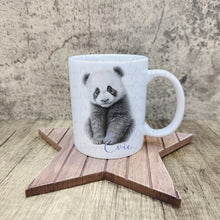 Load image into Gallery viewer, Sketch Design Panda Mug
