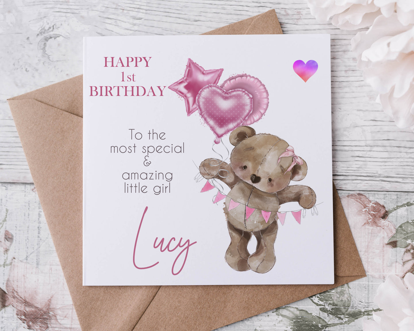 Baby's 1st Birthday Bear (Any Age)