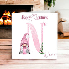 Load image into Gallery viewer, Pink Gonk Christmas Card
