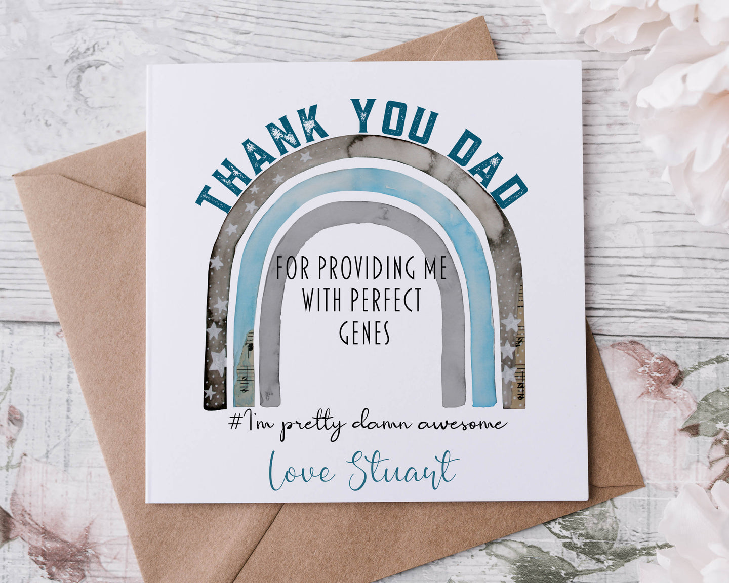 Good Genes Greeting Card