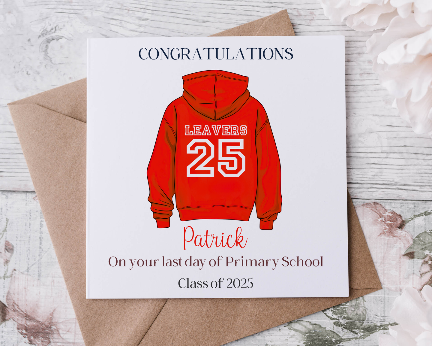 LEAVERS Greeting Card