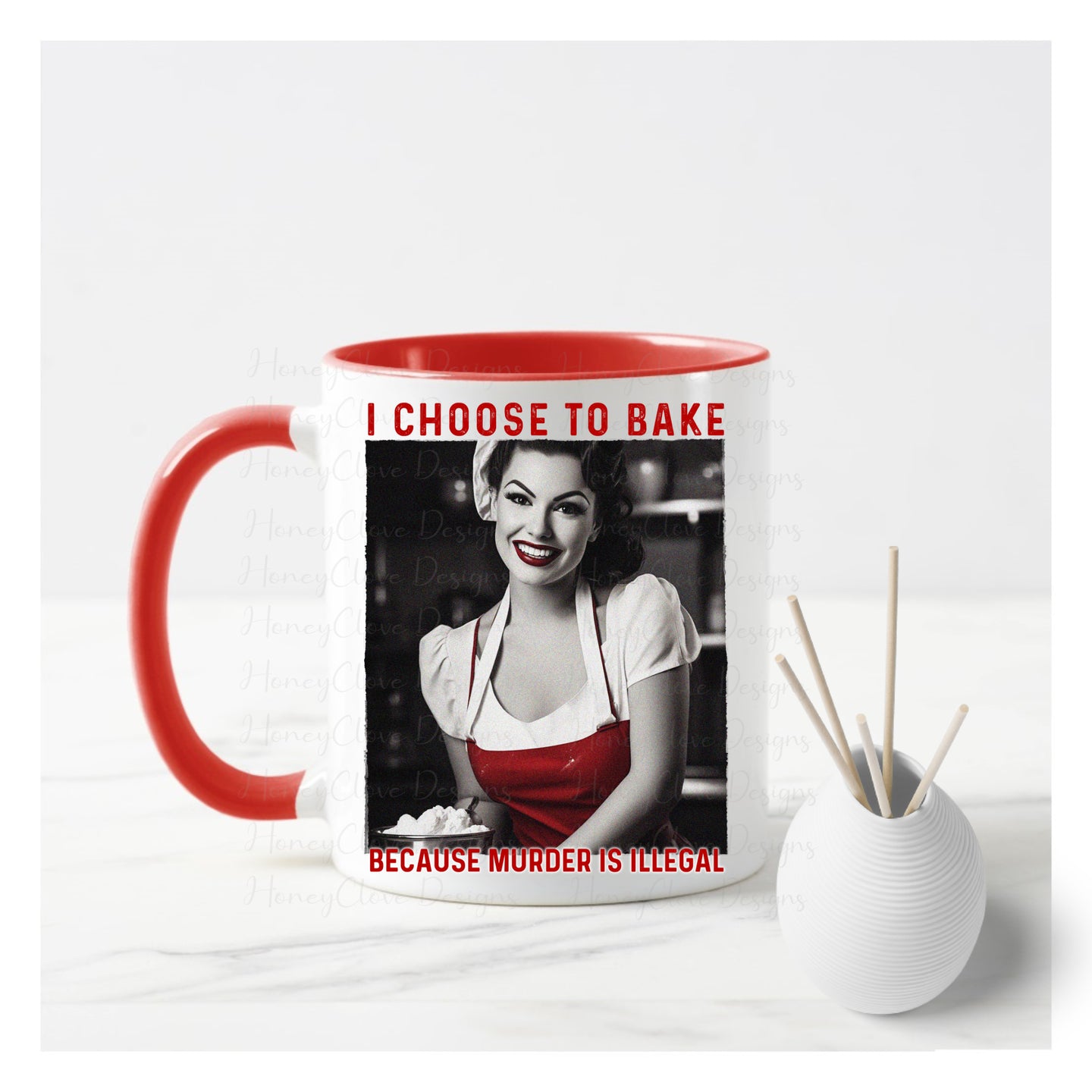 Retro Baking Mug