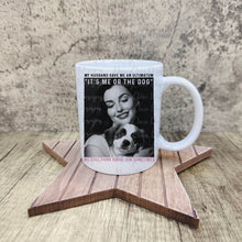 Load image into Gallery viewer, Retro Husband V Dog Mug
