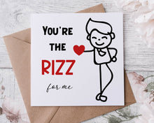 Load image into Gallery viewer, Teen Valentine Card - Stick Man Collection

