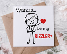 Load image into Gallery viewer, Teen Valentine Card - Stick Man Collection
