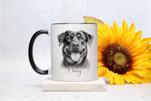 Load image into Gallery viewer, Sketch Design - Rottweiller Mug
