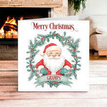 Load image into Gallery viewer, Traditional Santa Claus Card
