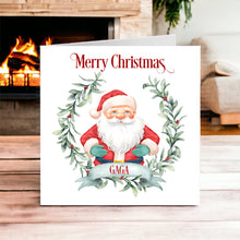 Load image into Gallery viewer, Traditional Santa Claus Card
