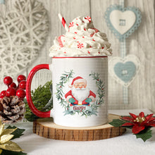 Load image into Gallery viewer, Santa &amp; Mrs Claus Red Mugs
