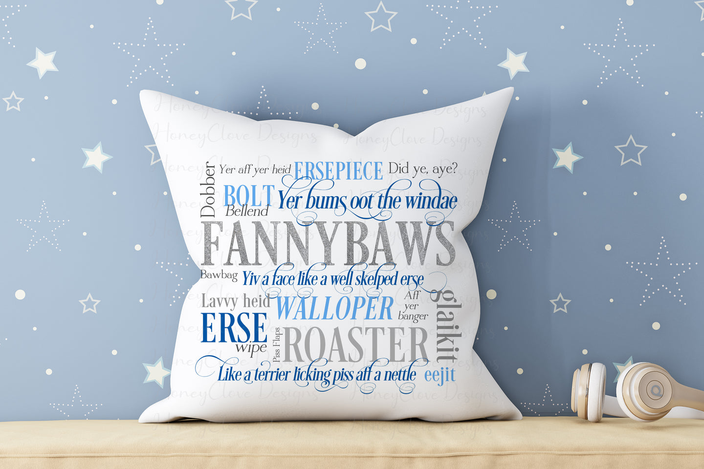 Scottish Insults Cushion!