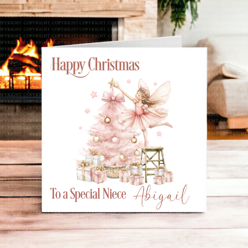 Sugarplum Fairy - Christmas Card