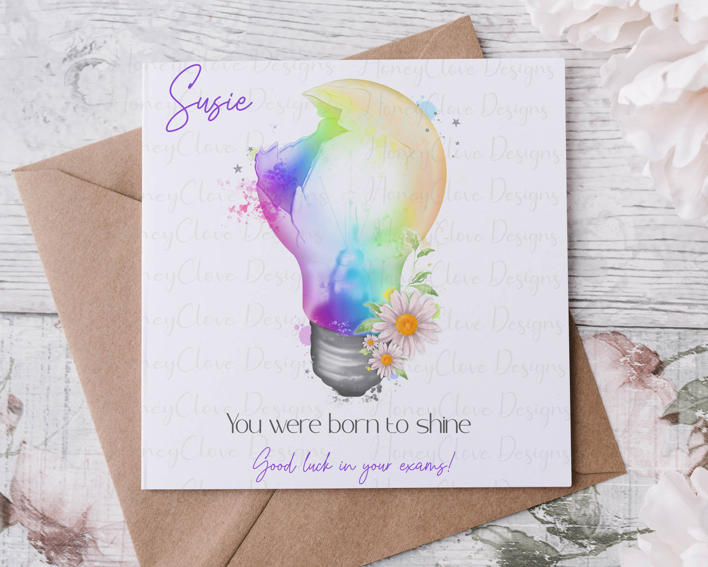 Good luck card  -Time to shine