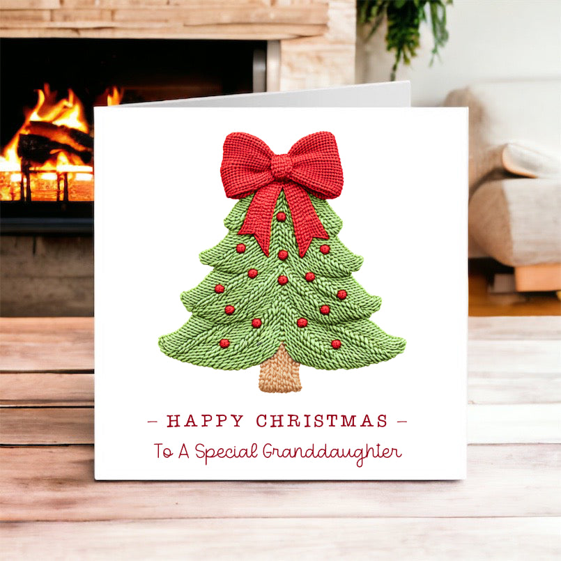 Christmas Tree Greetings Card