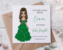 Load image into Gallery viewer, Debs Card  - Tulle Dress Design
