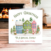 Load image into Gallery viewer, Neighbours Christmas Village Card
