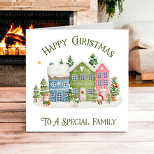 Load image into Gallery viewer, Neighbours Christmas Village Card
