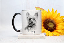 Load image into Gallery viewer, Sketch Design - Yorkie Mug
