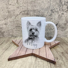 Load image into Gallery viewer, Sketch Design - Yorkie Mug
