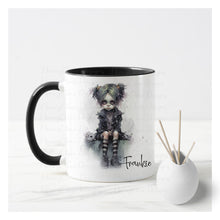 Load image into Gallery viewer, Zombie Girl Frankie mug
