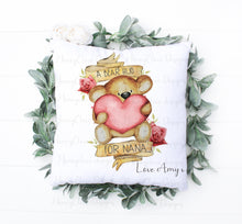 Load image into Gallery viewer, Bear Hug Cushion - Lilac
