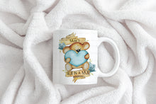 Load image into Gallery viewer, Bear Hug Cushion - Turquoise
