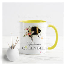 Load image into Gallery viewer, Bee Queen Yellow Mug
