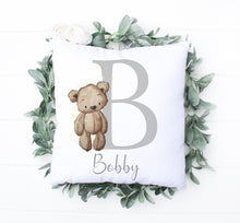 Load image into Gallery viewer, Brown Bear Alphabet Cushion
