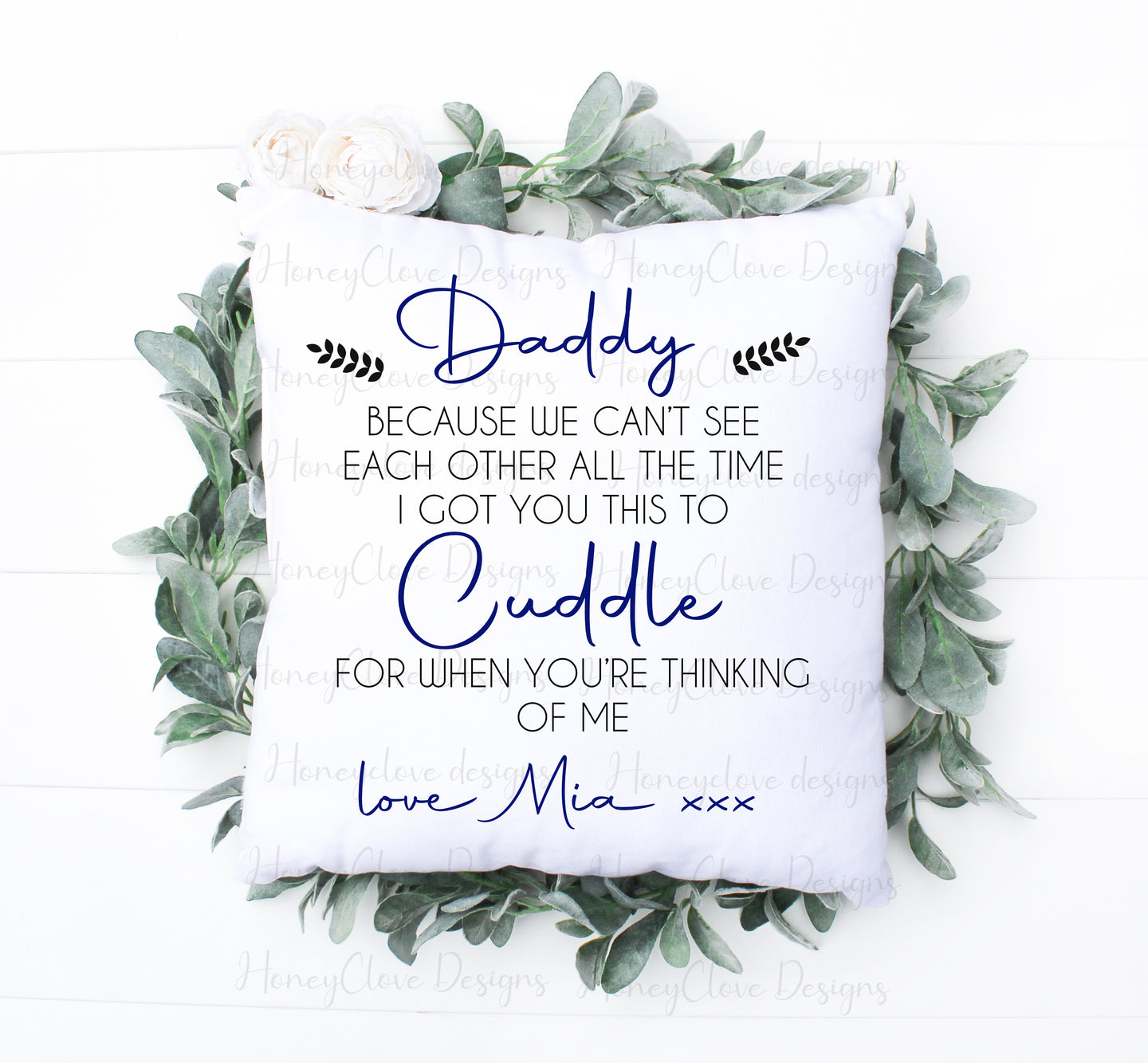 Daddy Cuddle Cushion