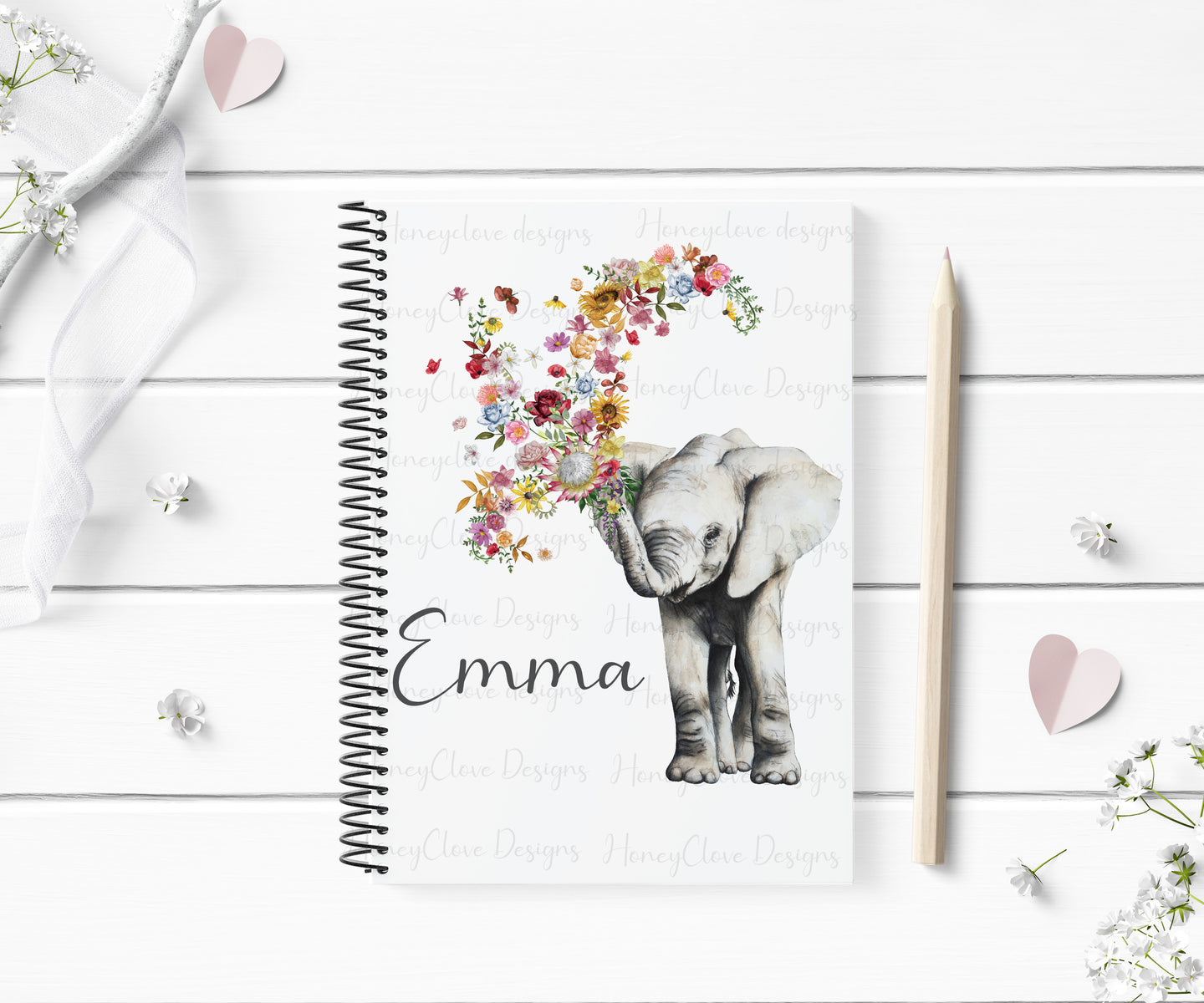 Ellie The Elephant Notebook