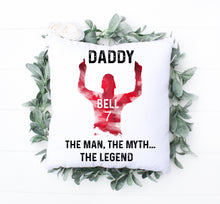 Load image into Gallery viewer, Football Cushion - Red
