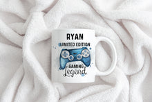 Load image into Gallery viewer, Gamer Mug Blue
