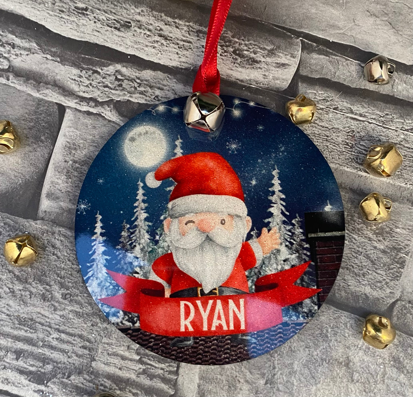 Cute Santa Hanging Christmas Decoration