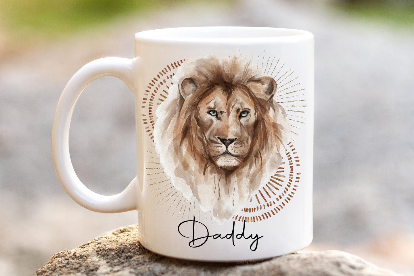 Lion  - White Mug