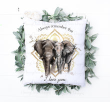 Load image into Gallery viewer, Elephant Mandala Cushion
