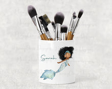 Load image into Gallery viewer, Mermaid Makeup/Pencil Pot - 4 colours
