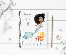 Load image into Gallery viewer, Mermaid Notebook -4 colours
