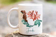 Load image into Gallery viewer, Mermaid Mug - 4 colours
