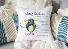 Load image into Gallery viewer, Worry Monster Cushion - 4 Designs
