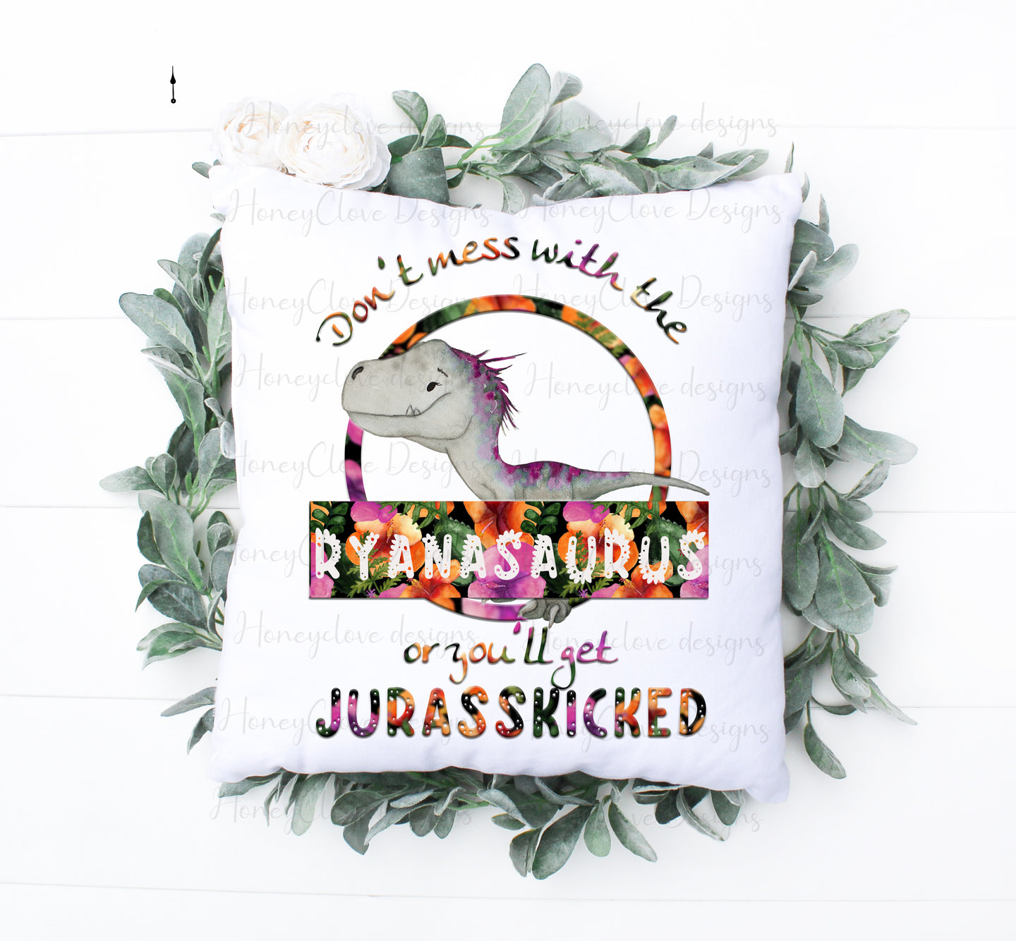 Dinosaur Cushion!