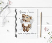 Load image into Gallery viewer, Letters to my Baby/Son/Daughter In Heaven - Brown Angel Bear
