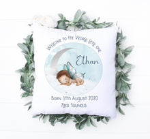 Load image into Gallery viewer, Welcome to the World Cushion
