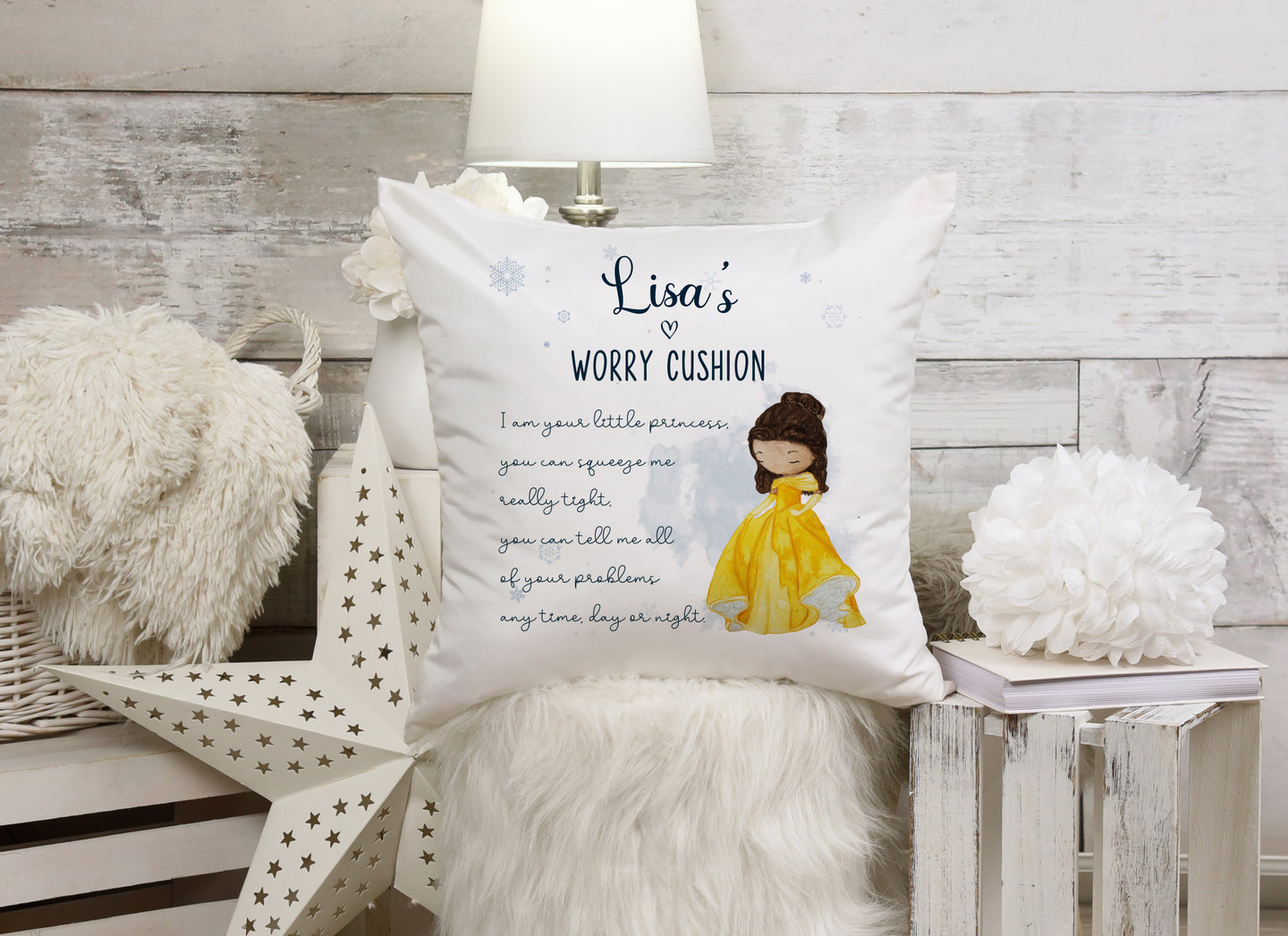 Belle Worry Cushion