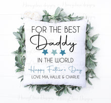 Load image into Gallery viewer, Daddy Cuddle Cushion
