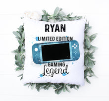 Load image into Gallery viewer, Gamer Cushion  - Blue
