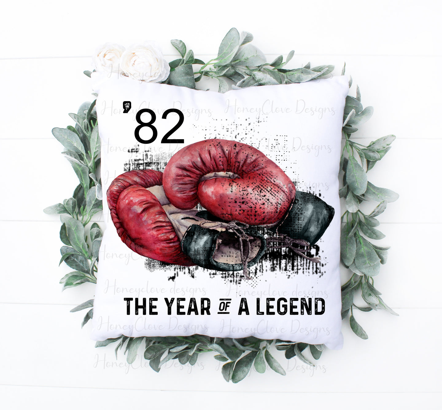 Boxing Gloves Cushion - Legend