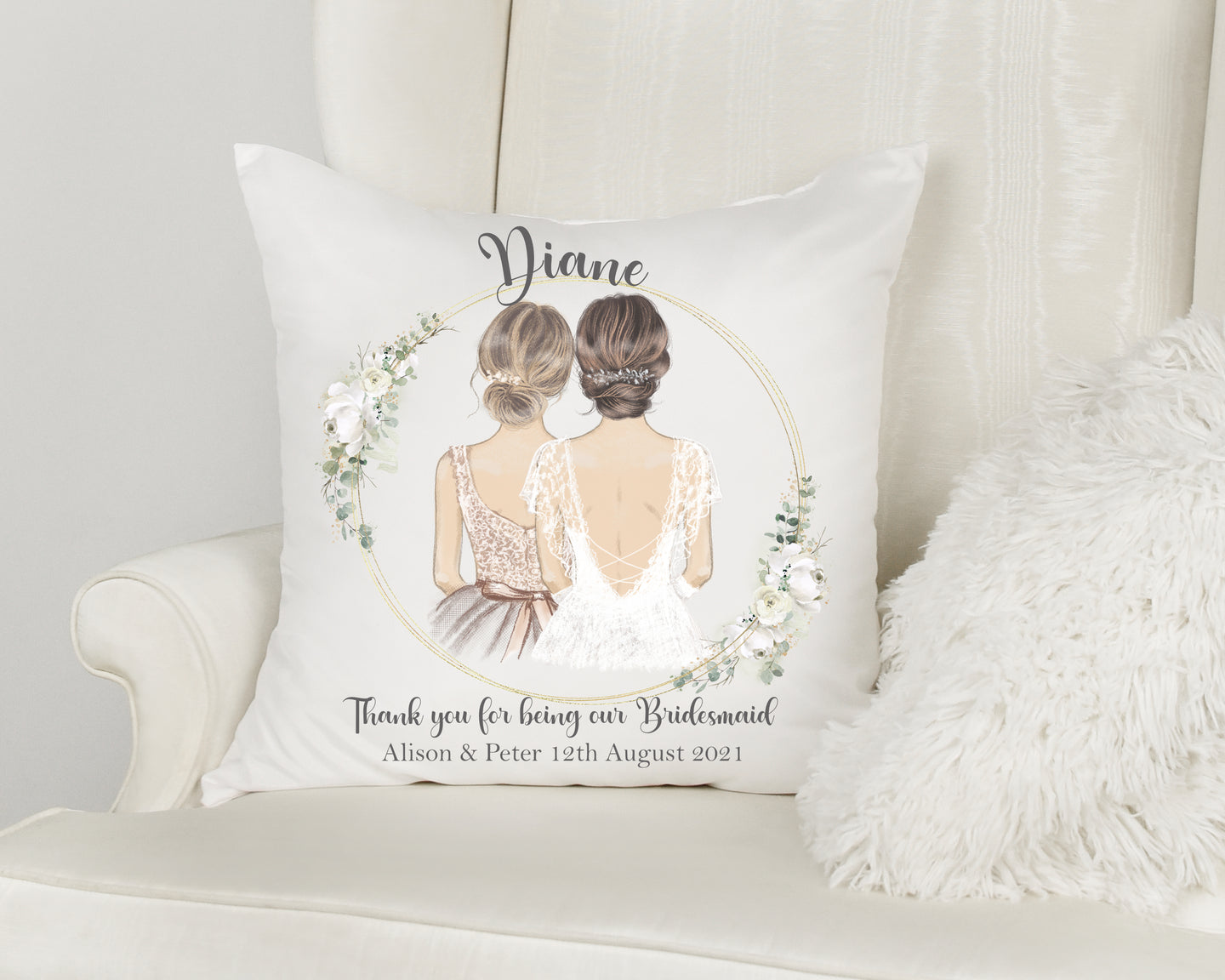 Bridesmaid Cushion