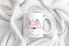 Load image into Gallery viewer, Easter BunnyBow Mug Pink
