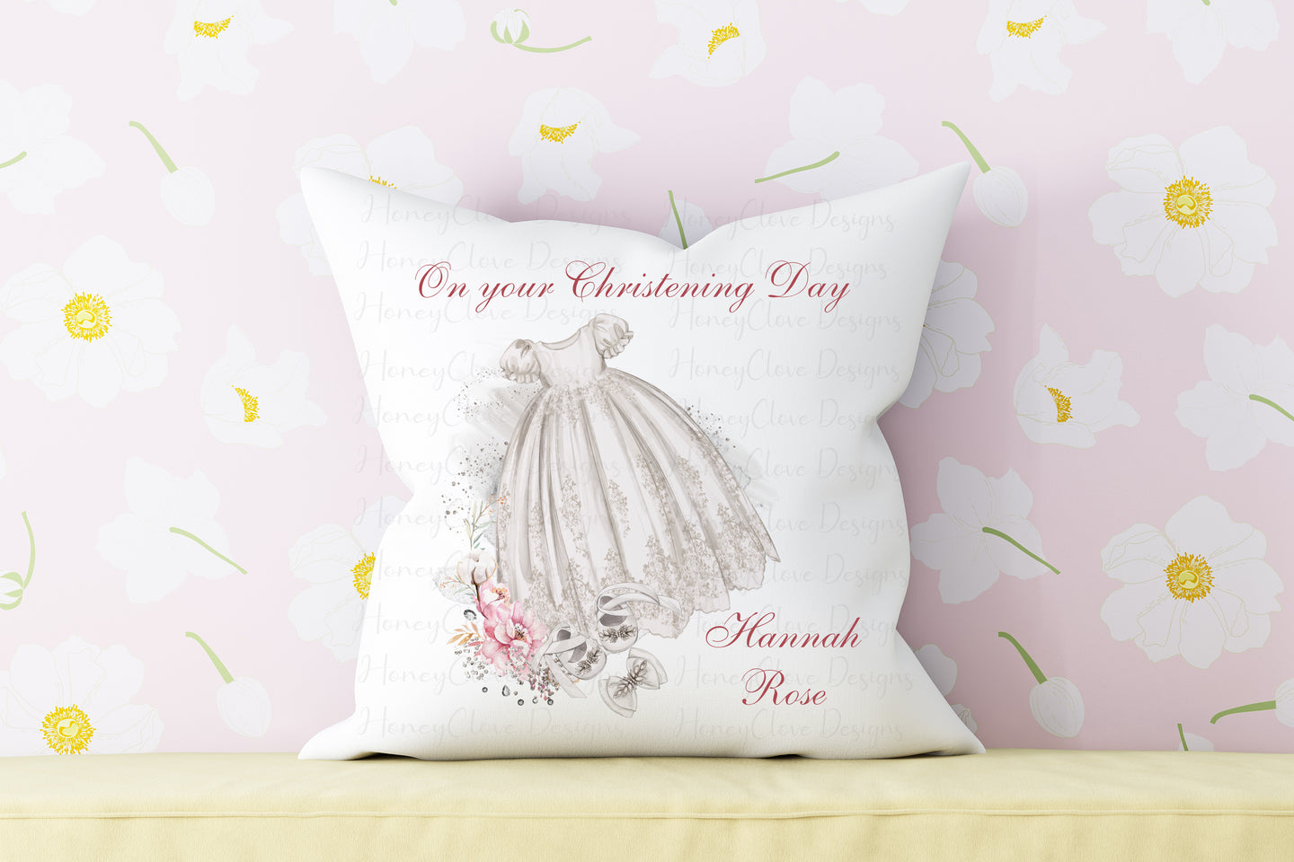 Christening Gown Cushion